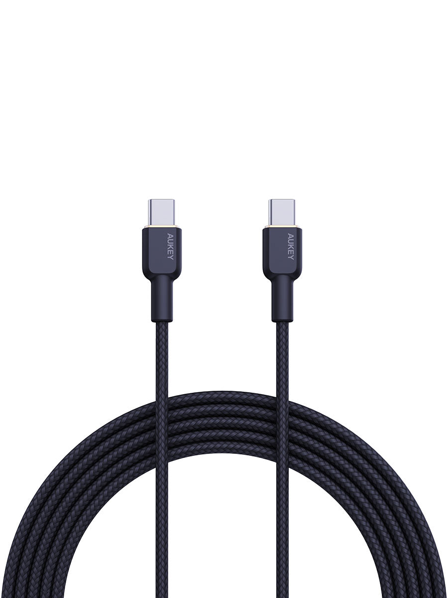 Кабель Aukey Circlet CC 60W 1M Nylon CB-NCC1