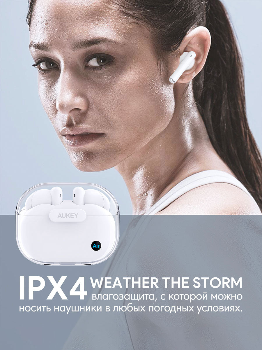 Беспроводные наушники EP-M2 Move Air True Wireless белые