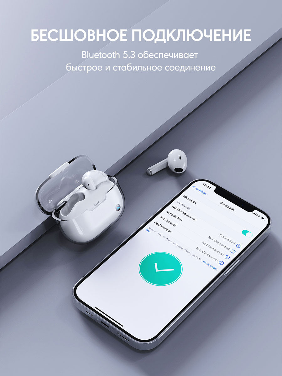 Беспроводные наушники EP-M2 Move Air True Wireless белые