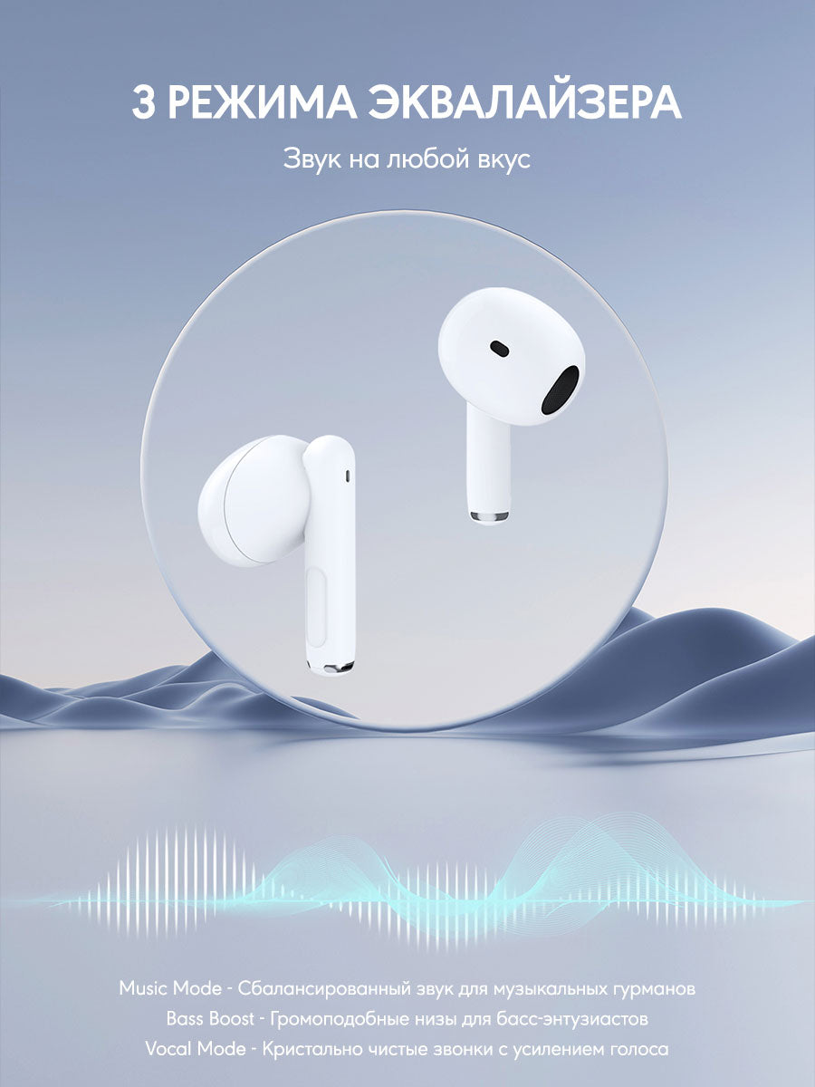 Беспроводные наушники EP-M2 Move Air True Wireless белые