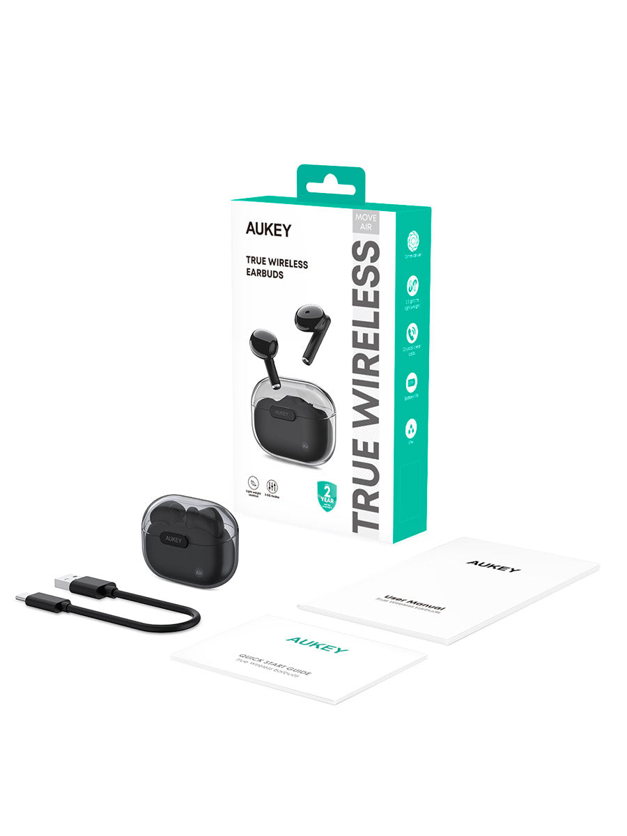Беспроводные наушники EP-M2 Move Air True Wireless черные