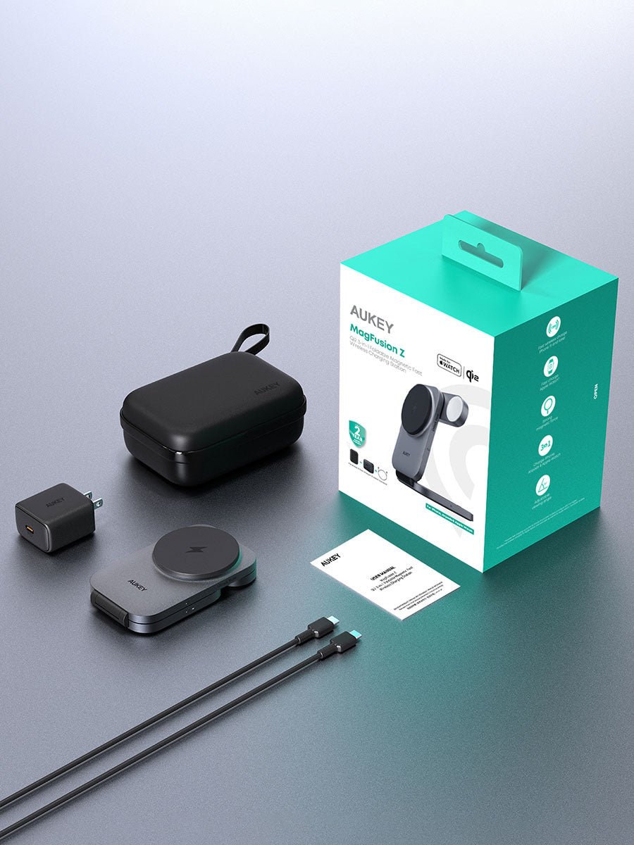 Беспроводное зарядное устройство Aukey MagFusion Z LC-MC312