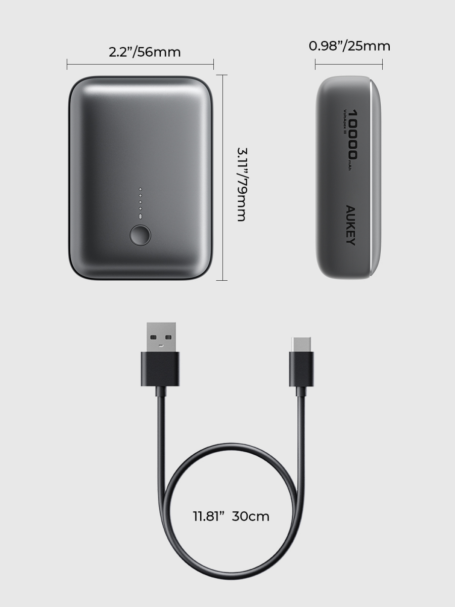 Внешний аккумулятор Aukey Spark Mini 20W 10000mAh PB-Y55