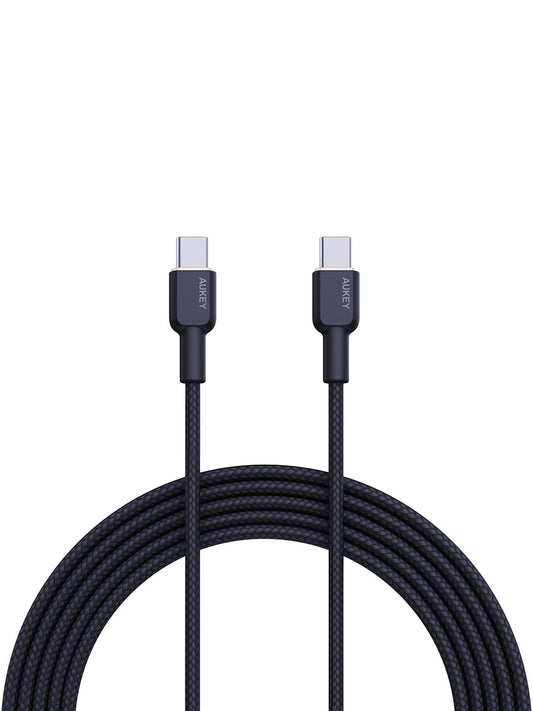 Кабель Aukey Circlet CC 60W 1M Nylon CB-NCC1