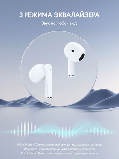 Беспроводные наушники EP-M2 Move Air True Wireless белые