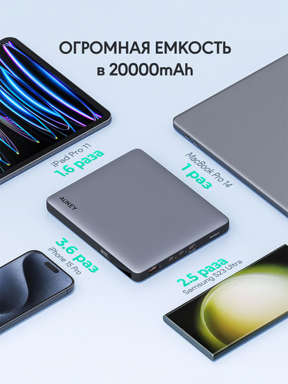 Внешний аккумулятор Aukey Sprint X 10K 30W 10000mAh PB-Y41