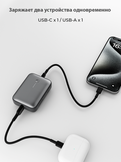 Сыртқы батарея Aukey Spark Mini 20W 10000mAh PB-Y55